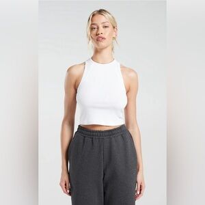 Gymshark COTTON RIB MIDI TANK